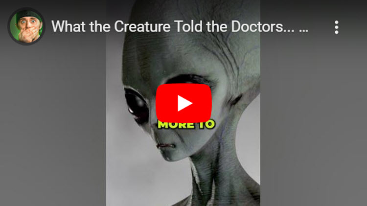 What The Creature Told The Doctors