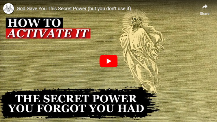 God Gave You This Secret Power (but You Don't Use It)