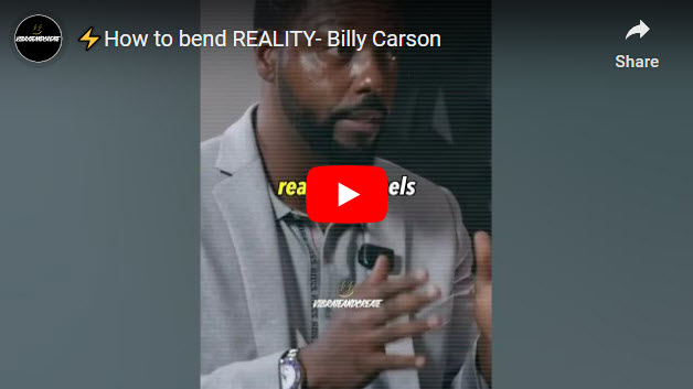 How To Bend Reality Billy Carson