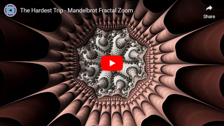 The Hardest Trip – Mandelbrot Fractal Zoom