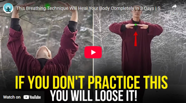 This breathing technique will heal your body completely in 3 days